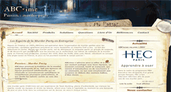Desktop Screenshot of abcrime.net